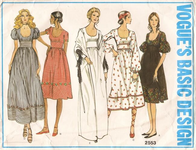 Vogue 2553 | Vintage Sewing Patterns | Fandom