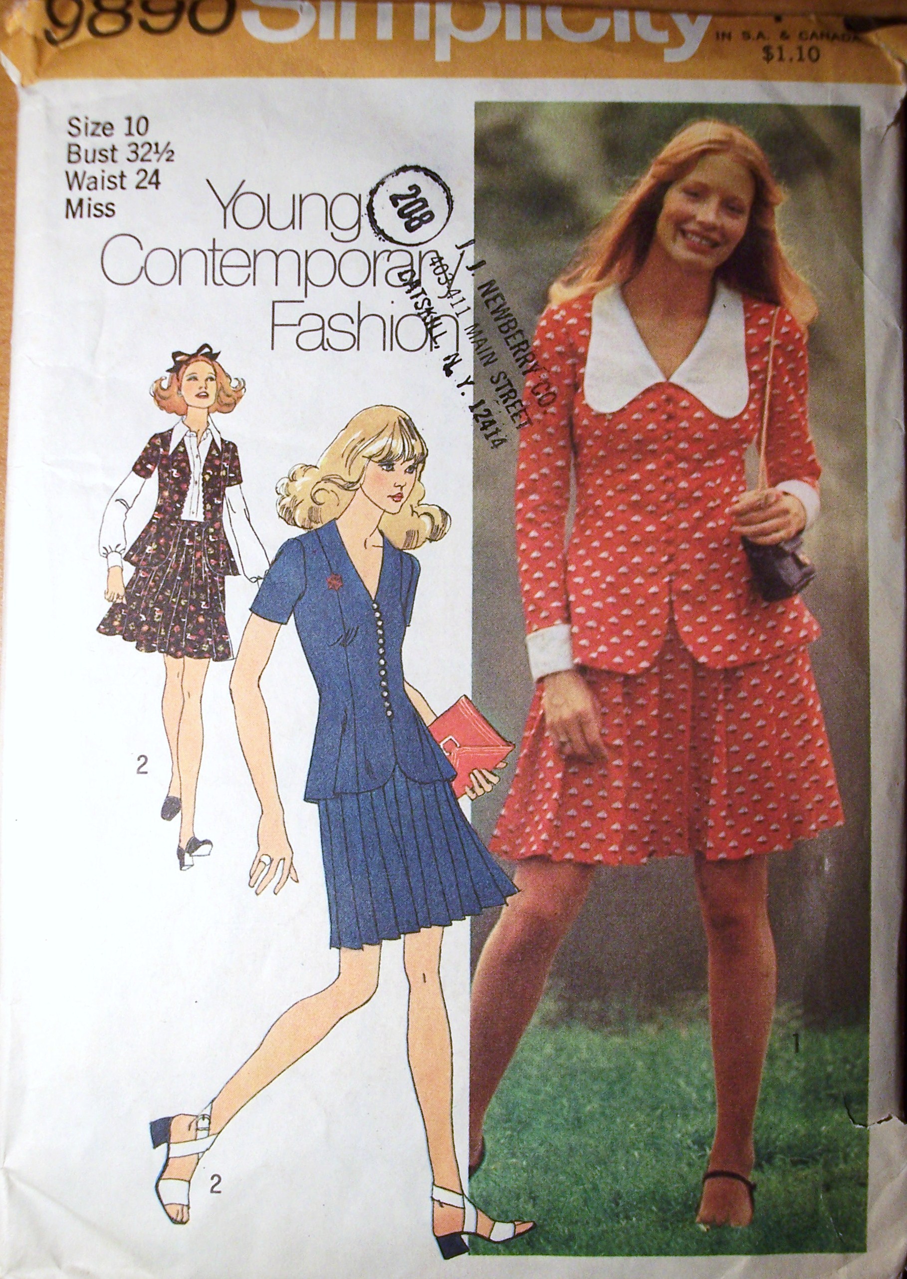 Amazon.co.jp: Simplicity 3780パターン 1950年代レトロドレス