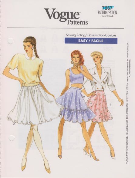 Vogue 7267 C | Vintage Sewing Patterns | Fandom