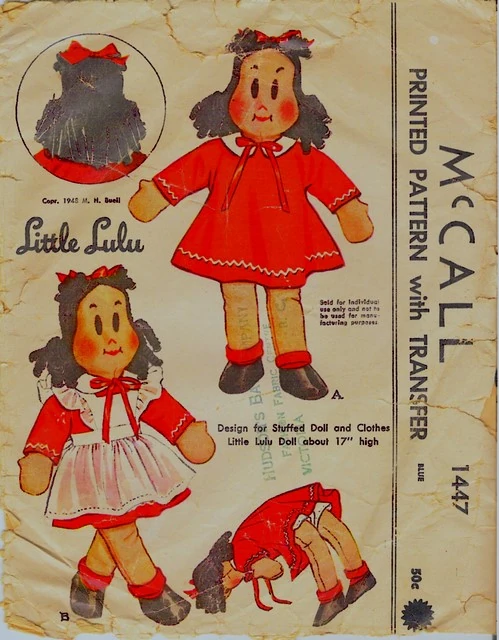 1940s McCall 1447 - front