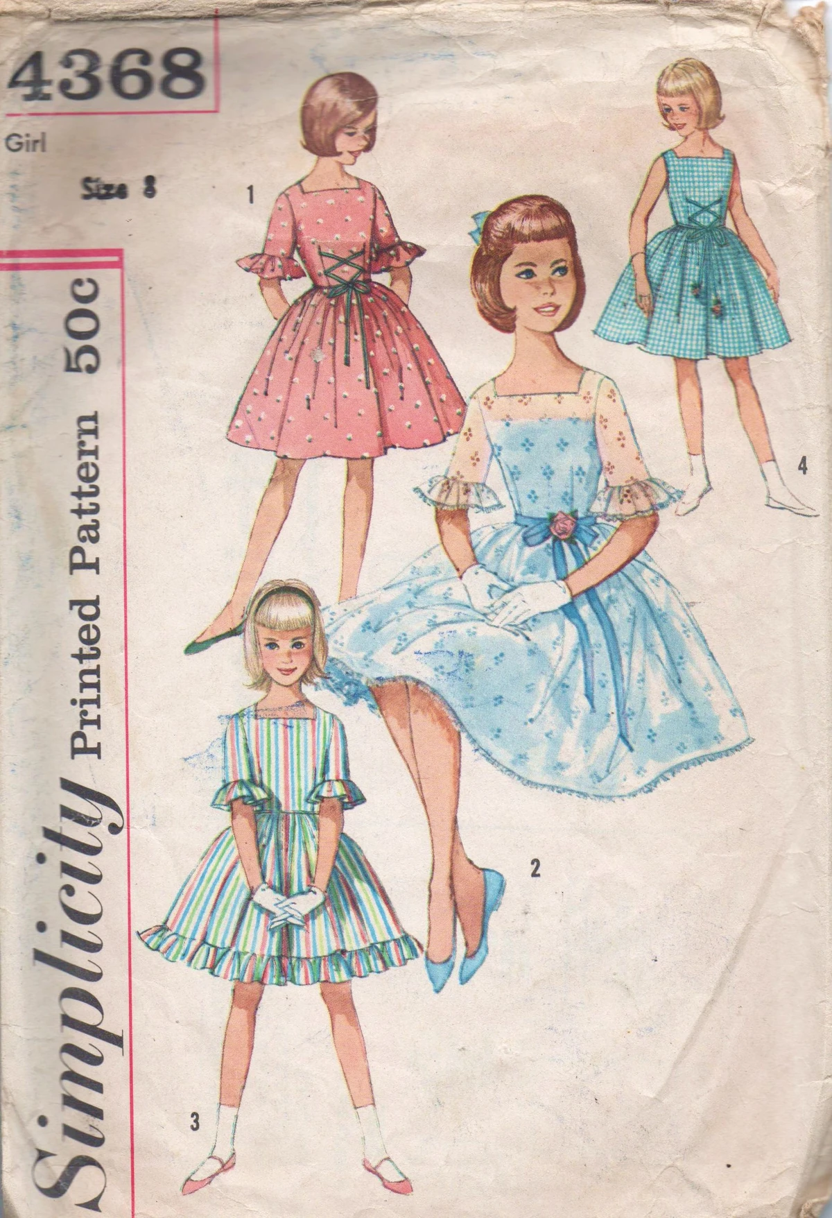 Simplicity 4368 A | Vintage Sewing Patterns | Fandom