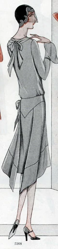 McCall 5368 1928 Back