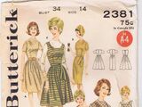 Butterick 2381