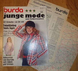 Burda - Junge Mode 1976 magazine