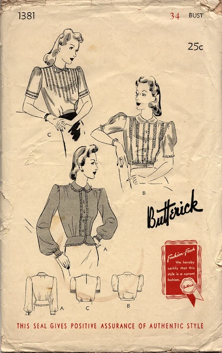 Butterick 1381