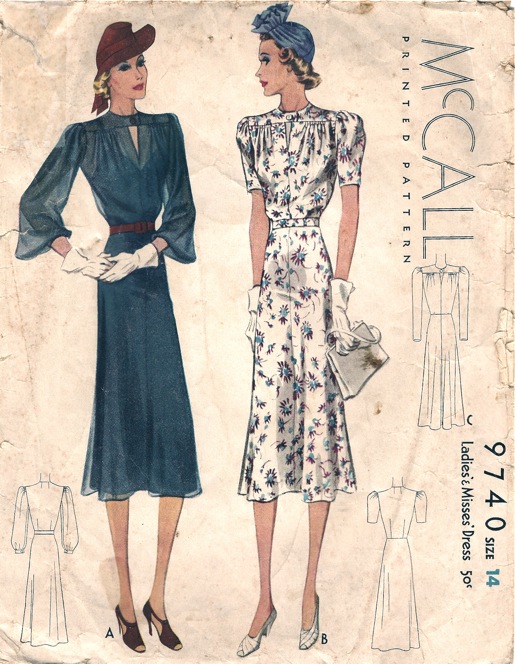 McCall 9740 | Vintage Sewing Patterns | Fandom