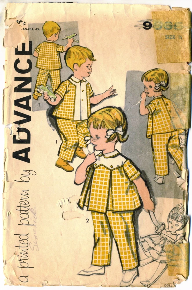 Advance 9665 | Vintage Sewing Patterns | Fandom