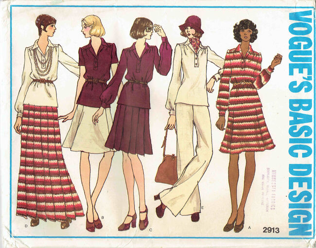 Vogue 2913 A Vintage Sewing Patterns Fandom