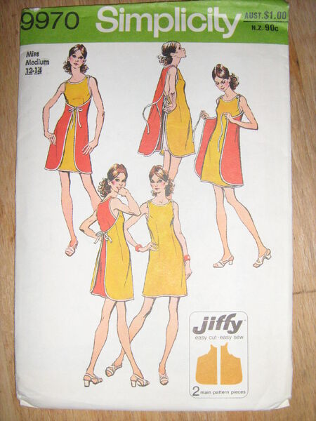 Simplicity 9970 A, Vintage Sewing Patterns