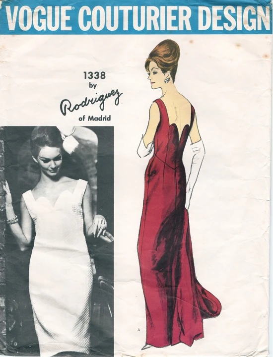 Vogue 1338 | Vintage Sewing Patterns