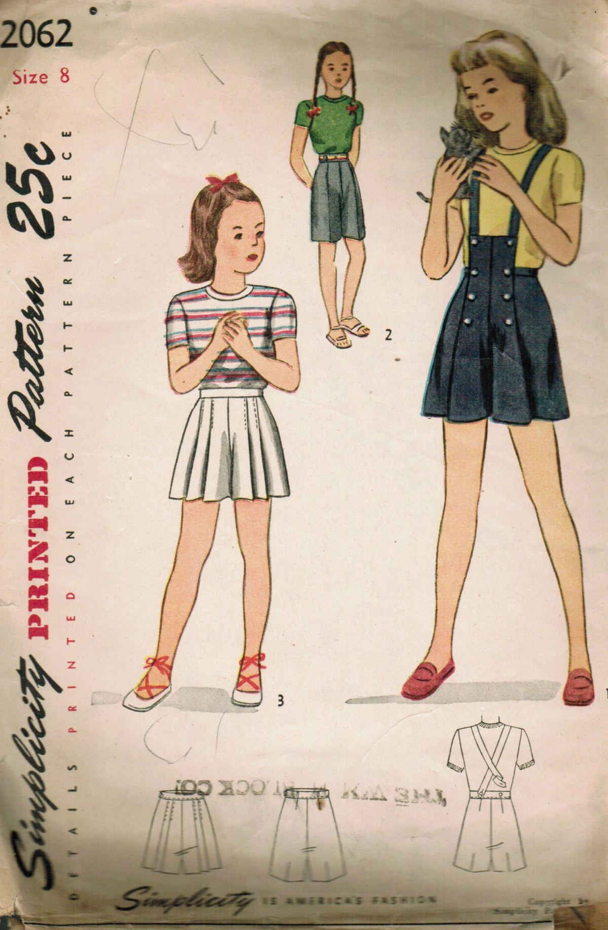 Simplicity 2062 A | Vintage Sewing Patterns | Fandom