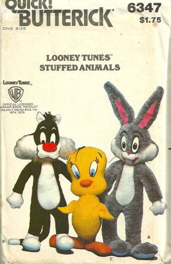 butterick stuffed animal patterns