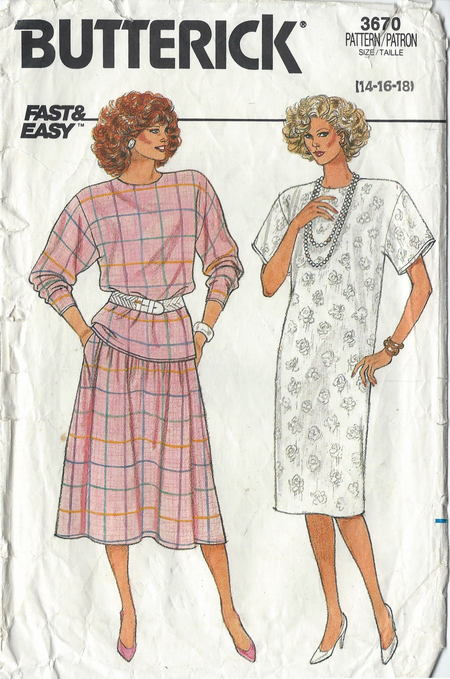 Butterick 3670 B