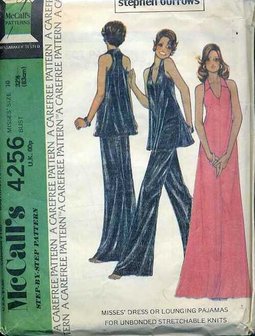 McCall's Pattern 4256 - Size Y (Xsm, Sml, Med)