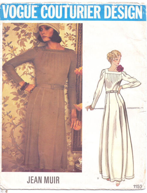 Vogue 1153 B Vintage Sewing Patterns Fandom