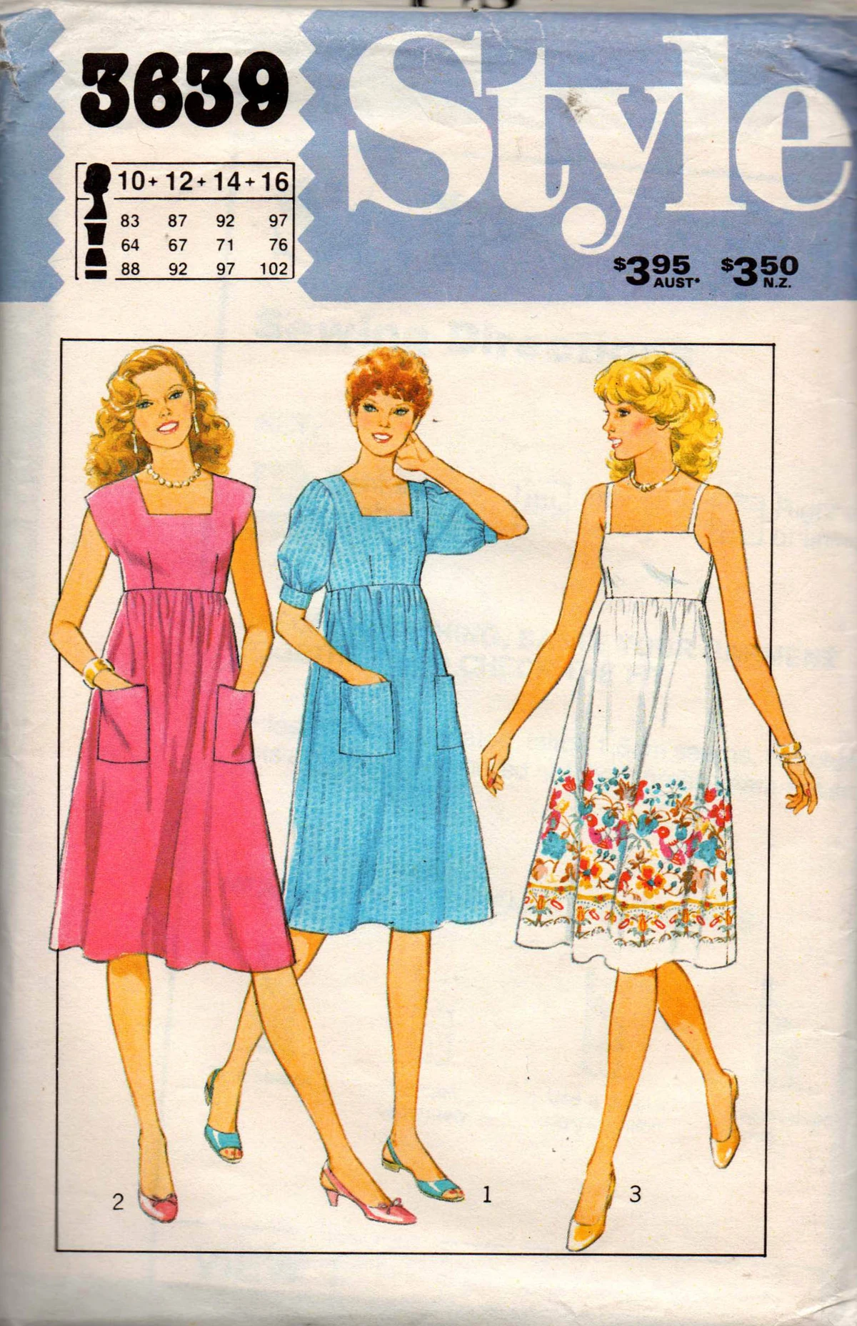 Style 3639 | Vintage Sewing Patterns | Fandom