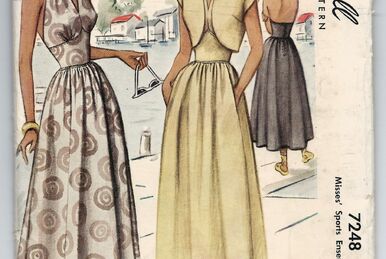 McCall 7459, Vintage Sewing Patterns