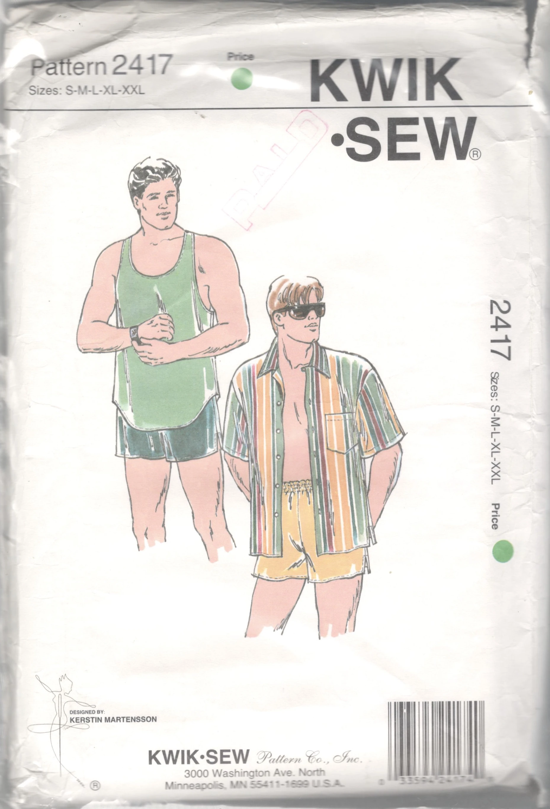 Kwik Sew 2417 Vintage Sewing Patterns Fandom