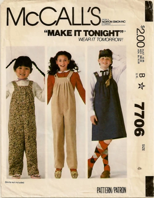 McCall's 7706