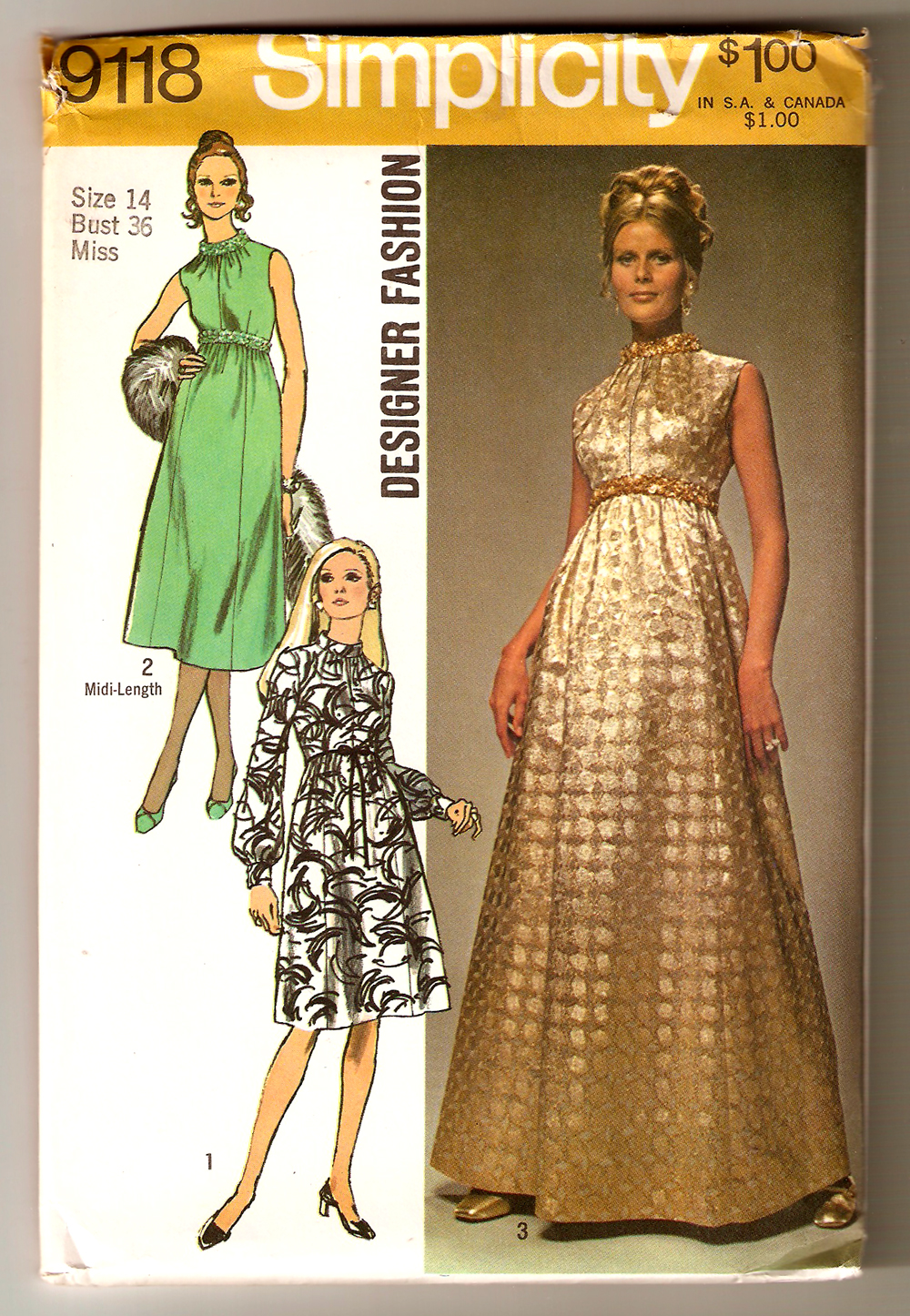 Vogue 2055 80s Calvin Klein Dress Pattern | CALVIN KLEIN, Vo… | Flickr