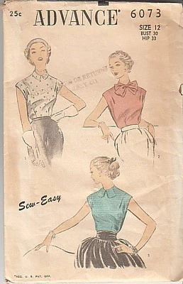 Advance 6073 | Vintage Sewing Patterns | Fandom