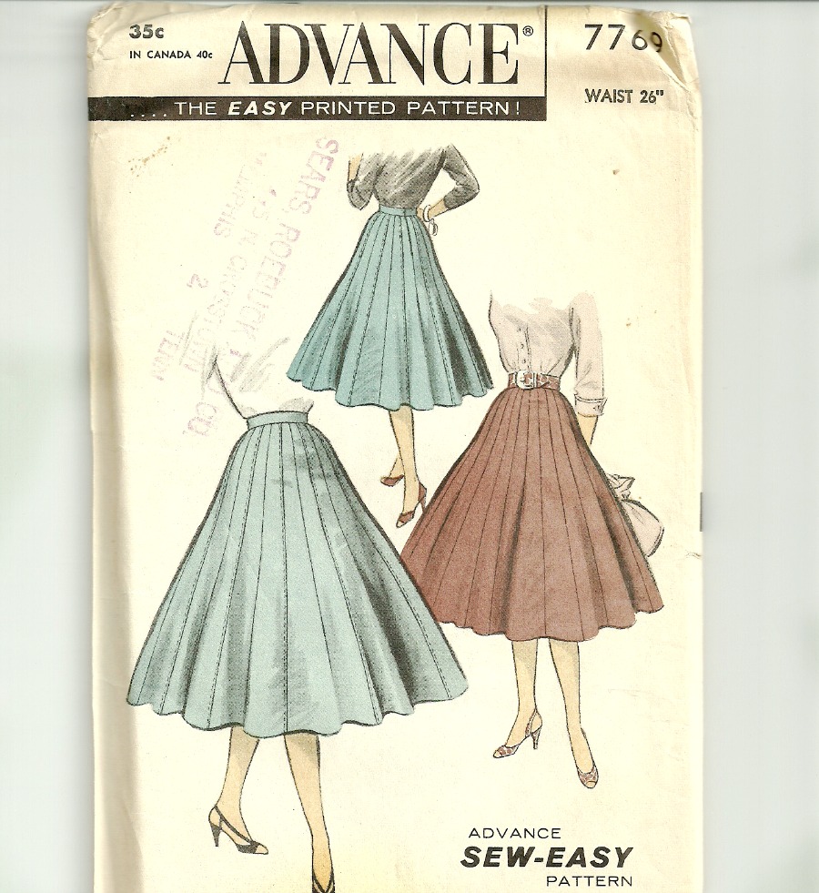Simplicity 6746 Vintage Sewing Pattern, Misses' Bias Skirt in Four Lengths  and Tie, Four Gore Skirt Sewing Pattern Size 12 ©1974, UNCUT - Etsy