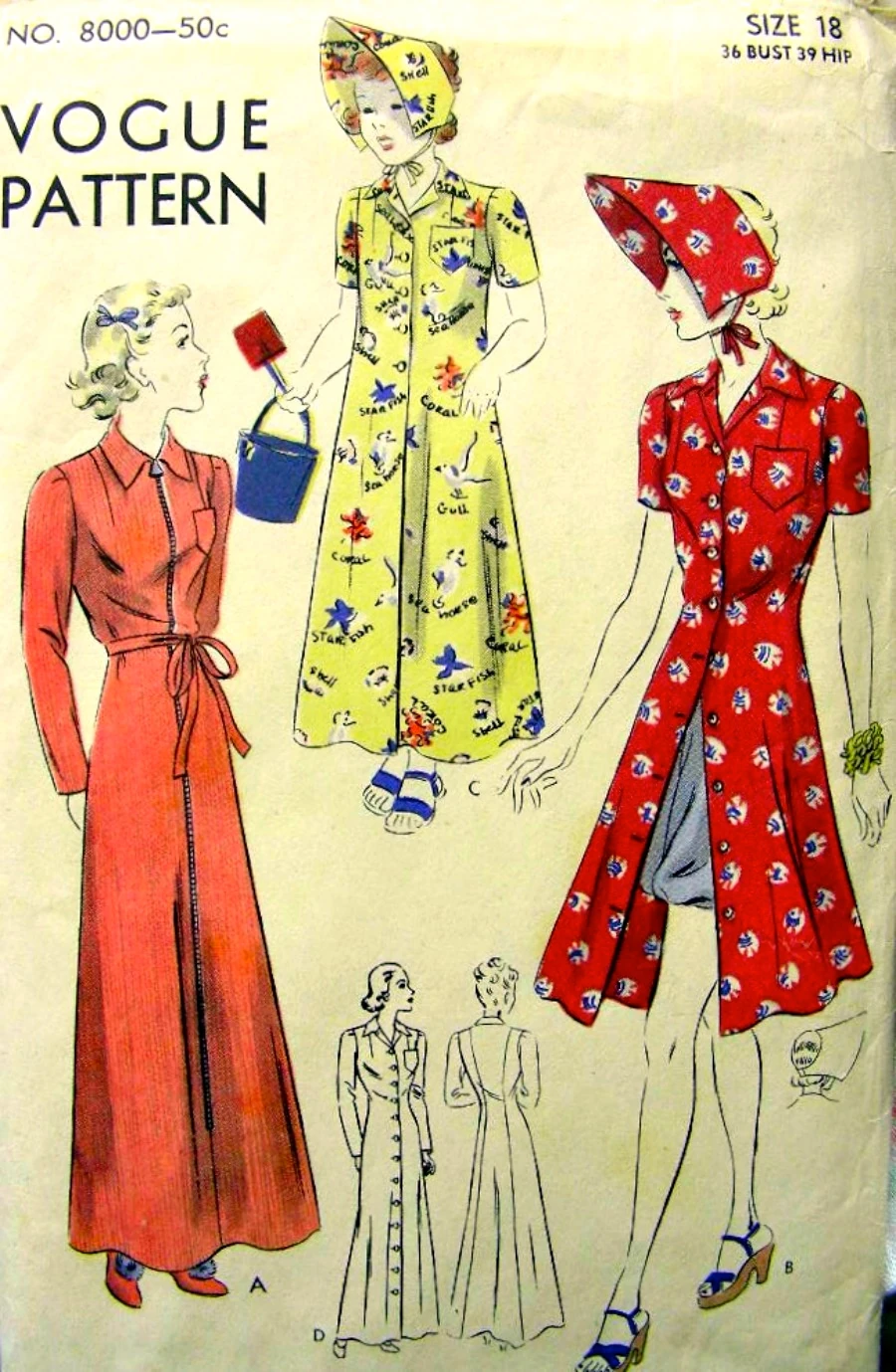 Vogue 8000 Vintage Sewing Patterns Fandom