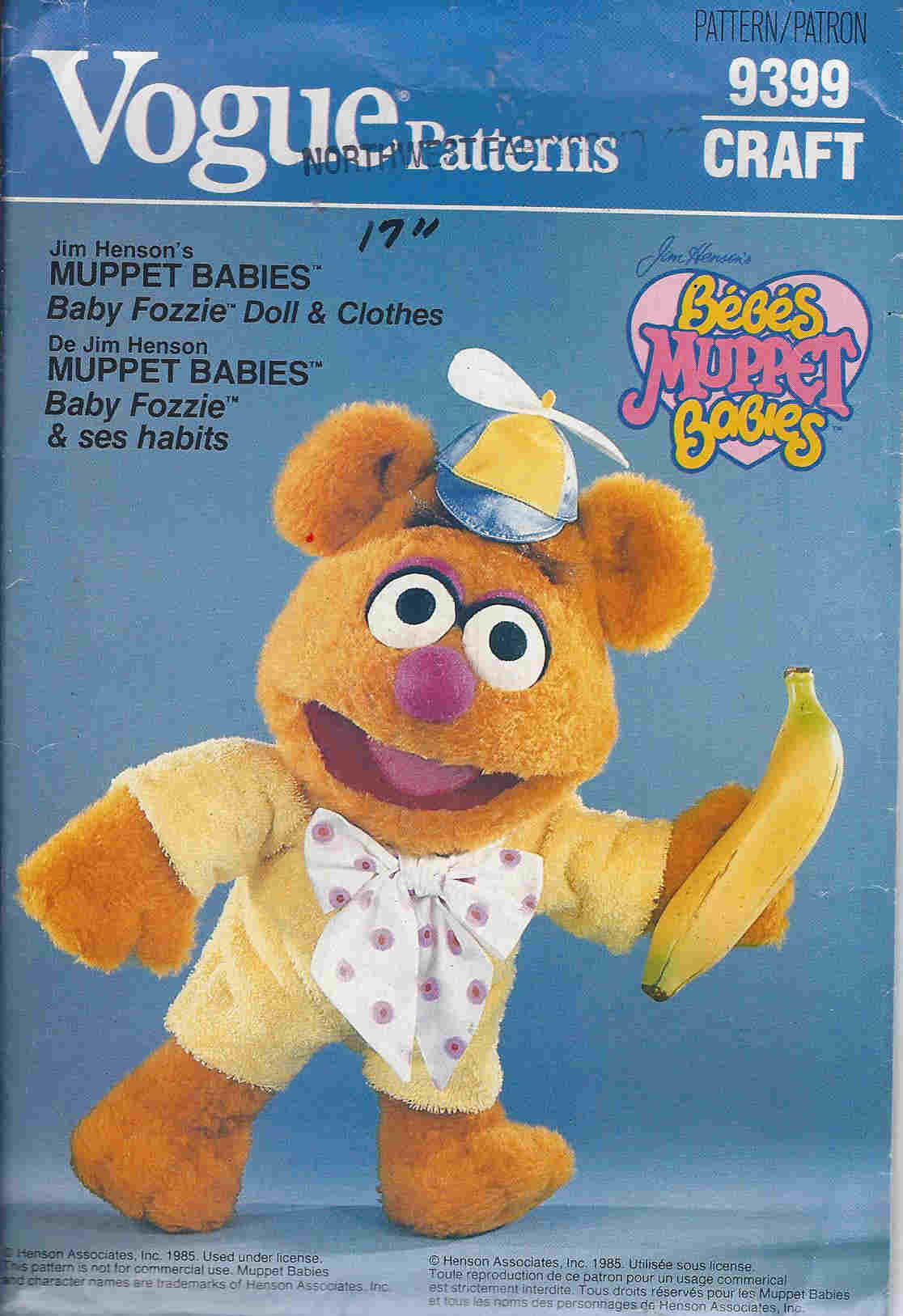 Muppet top babies clothes