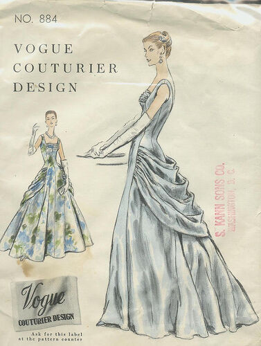Vogue 884 | Vintage Sewing Patterns | Fandom