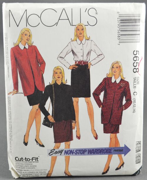 McCall's 5658 Misses' Dress Outfit 1