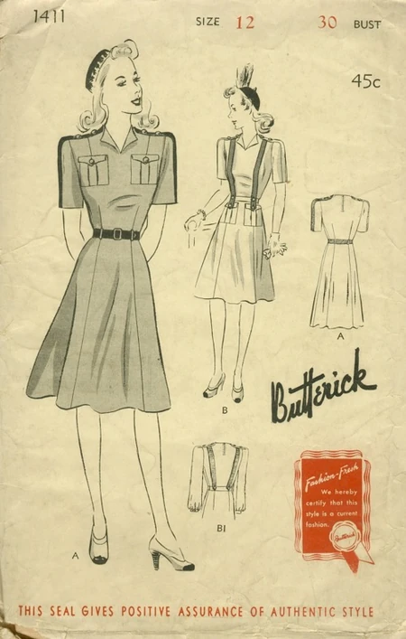Butterick 1411