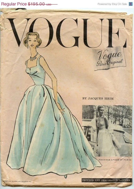 Vogue 1343 B | Vintage Sewing Patterns | Fandom