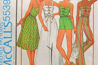 Mccall's Sewing Pattern 2389 Misses Junior Lingerie Wardrobe Bra
