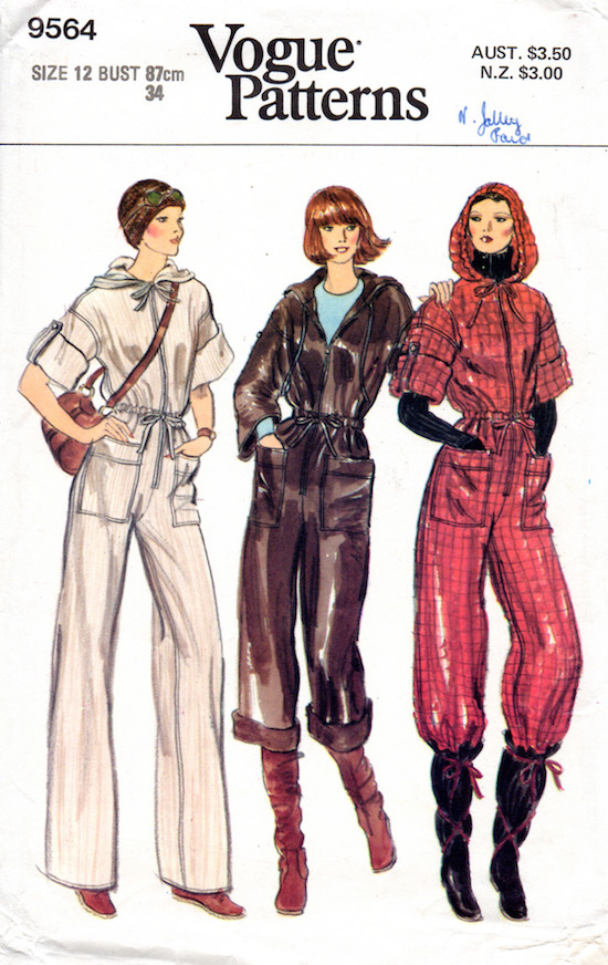 Simplicity 9564 Jumpsuit in three lengths Size: A All Uncut Sewing Pattern