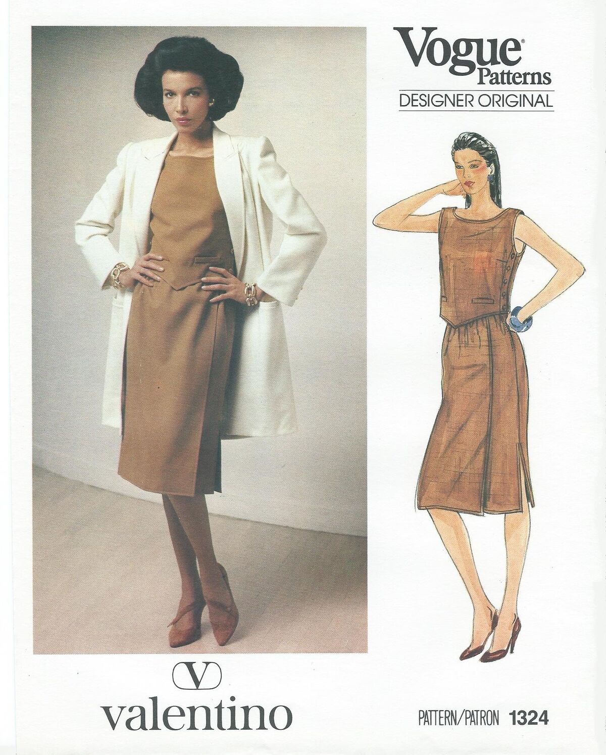 Vogue 1324 A | Vintage Sewing Patterns | Fandom