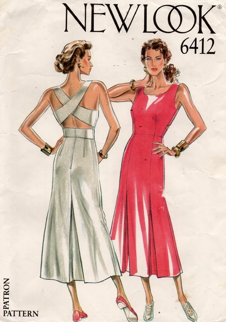 New Look 6412 | Vintage Sewing Patterns | Fandom