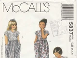 McCall's 5837 B