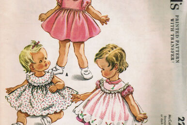 McCall's 6156 Children's/Girls' Tops, Dresses and Leggings