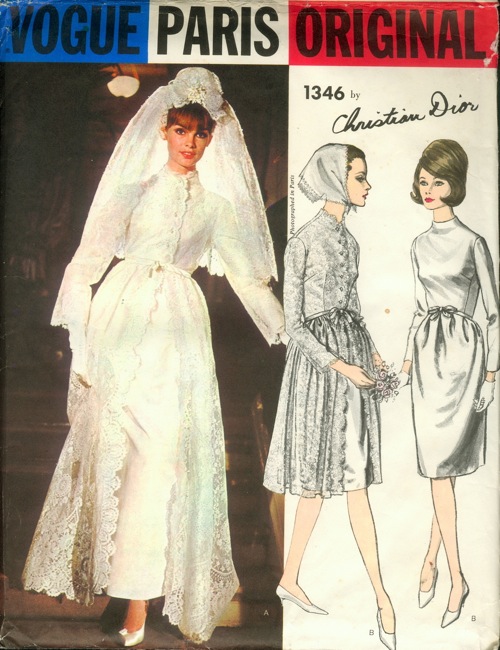 Wedding dress by Christian Dior, 1964  Wedding gowns vintage, Vintage  fashion 1960s, Vintage bride