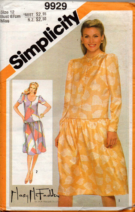 Simplicity 9929 B | Vintage Sewing Patterns | Fandom