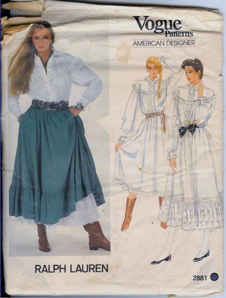 Vogue 2881 A | Vintage Sewing Patterns | Fandom