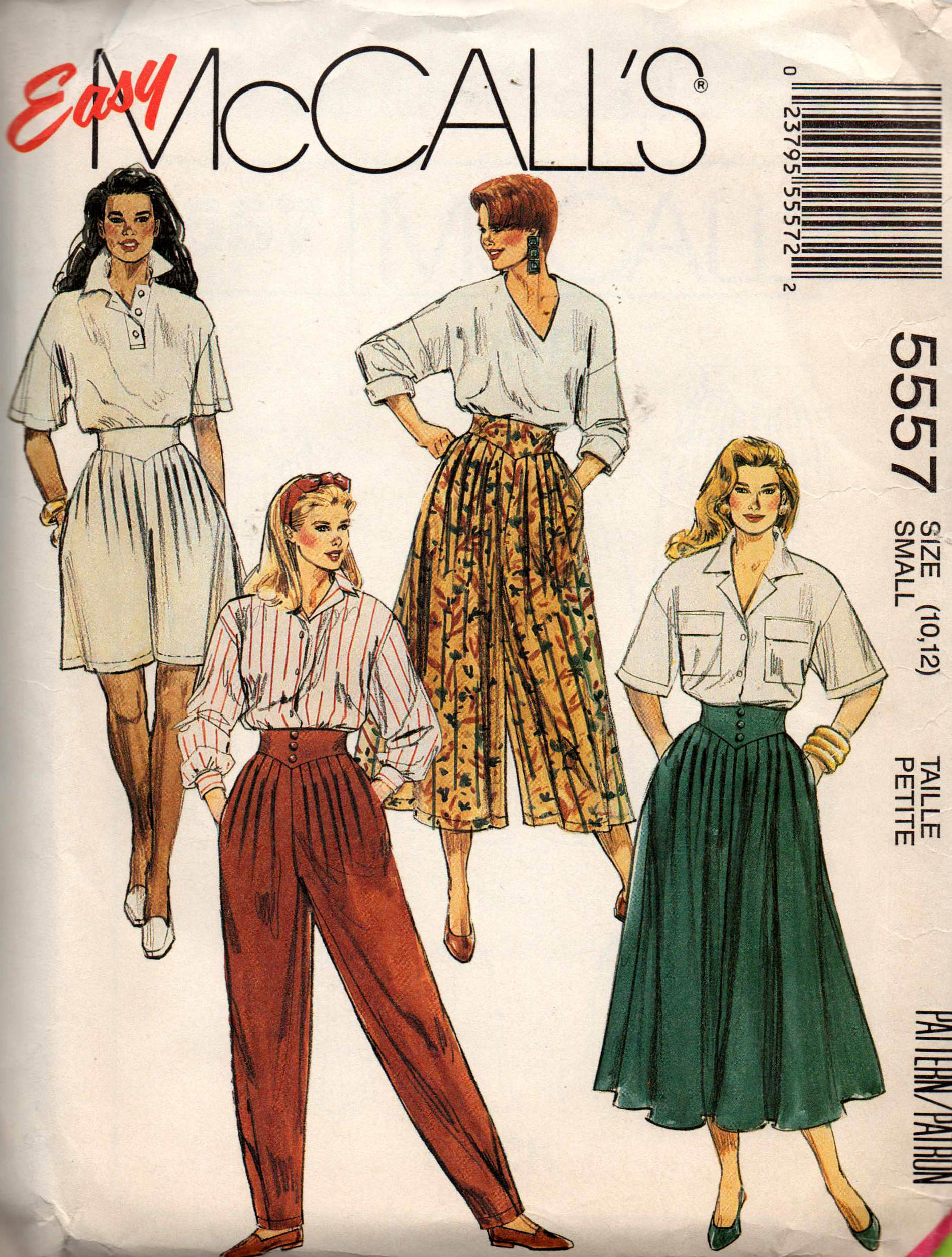 Craft Supplies  Tools Patterns Split Skirt and Pants Pattern Uncut  182022 Butterick 5058 Skirts eolaneee
