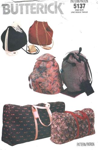 Butterick purse patterns outlet