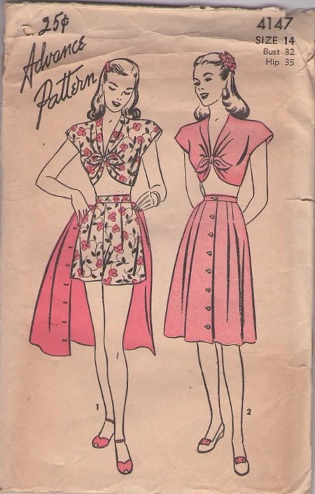 Advance 4147 | Vintage Sewing Patterns | Fandom