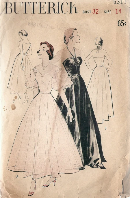 Butterick 5311 | Vintage Sewing Patterns | Fandom Butterick 5311 | Vintage Sewing Patterns | Fandom