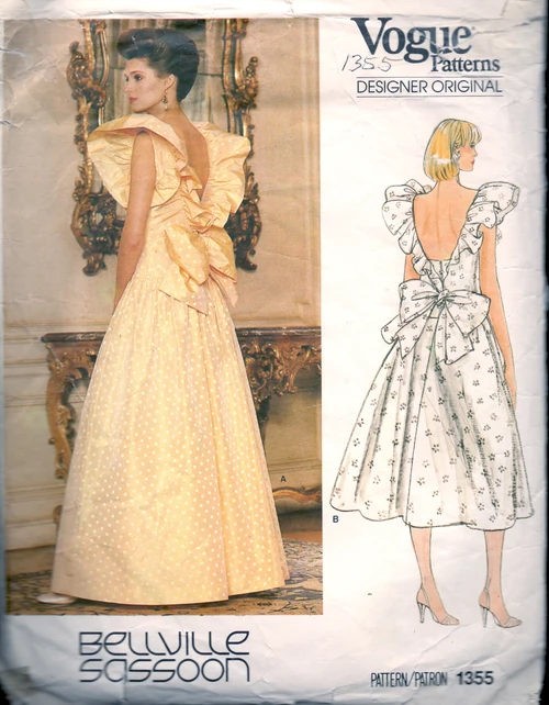Vogue 1355 | Vintage Sewing Patterns | Fandom