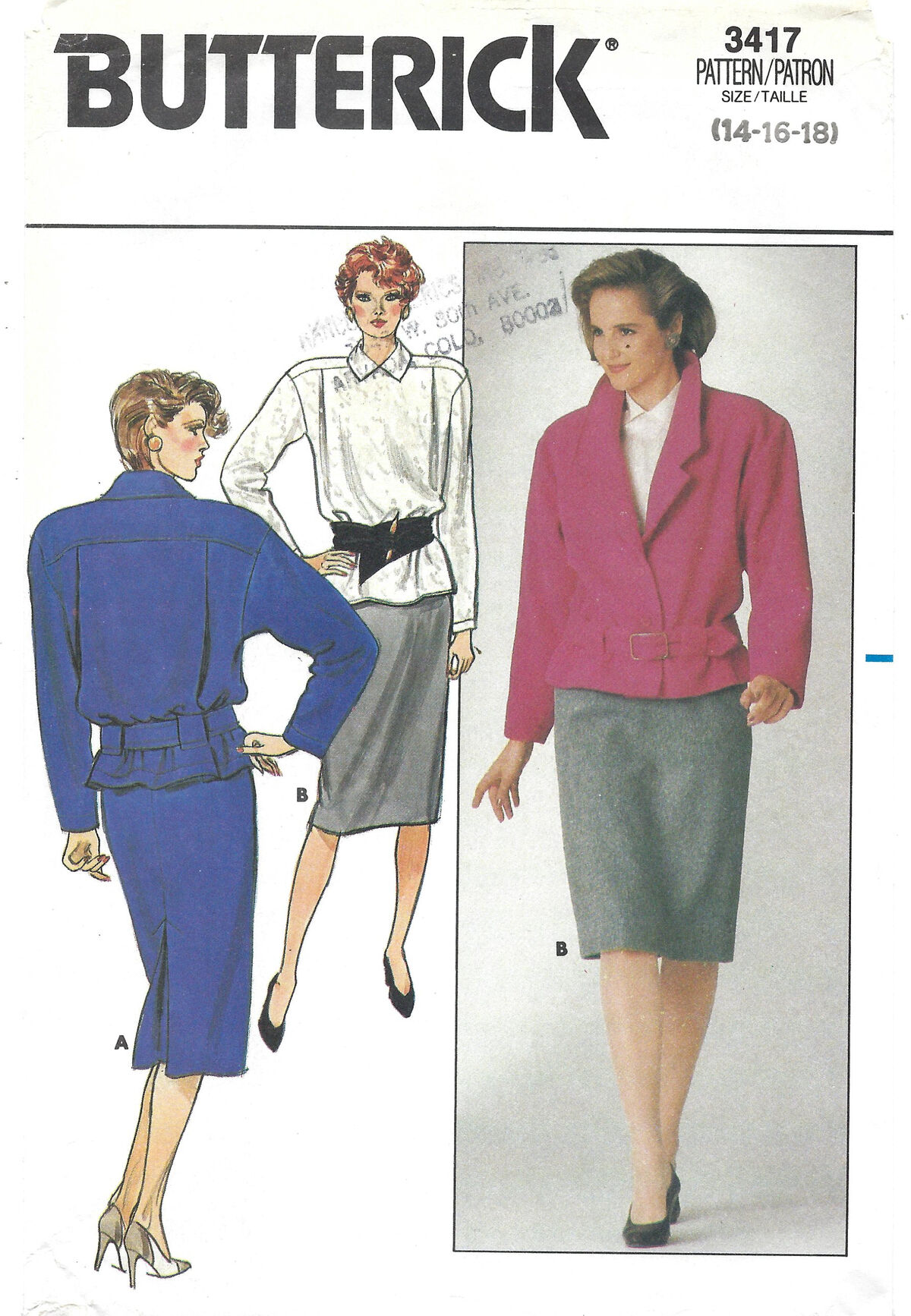 Butterick 3417 C | Vintage Sewing Patterns | Fandom