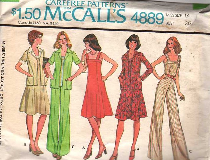 McCall 4745, Vintage Sewing Patterns