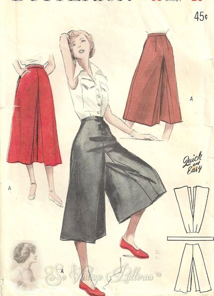 Vintage 1962 Butterick 2269 Sewing Pattern Girls' Sportswear Coordinates  Size 4, Size 6, Size 8 -  Canada