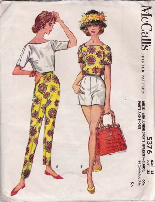 McCall's 5376 A | Vintage Sewing Patterns | Fandom